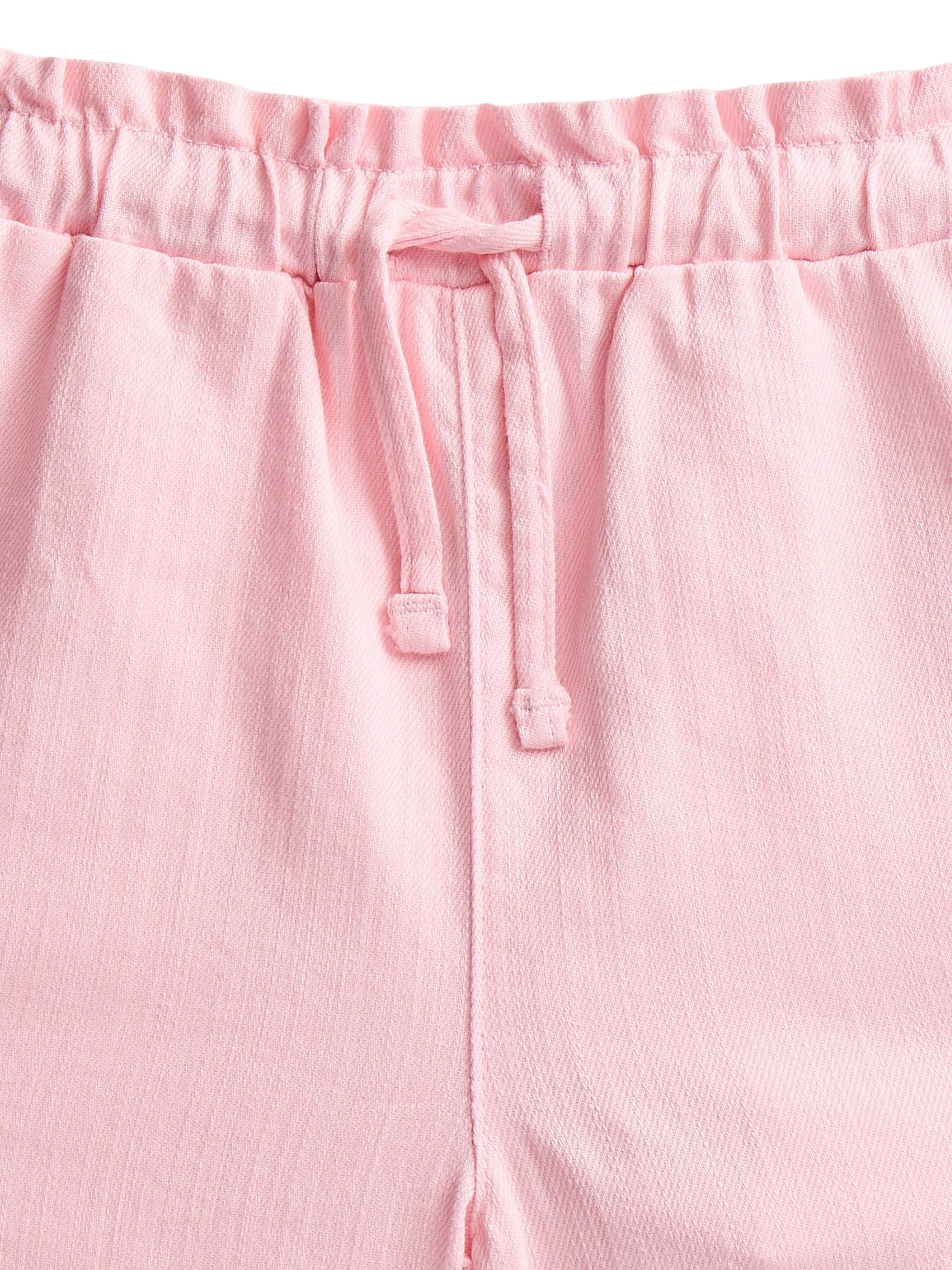 Wonder Nation Toddler Girls Soft Knit Pull On Shorts, Sizes 18M-5T