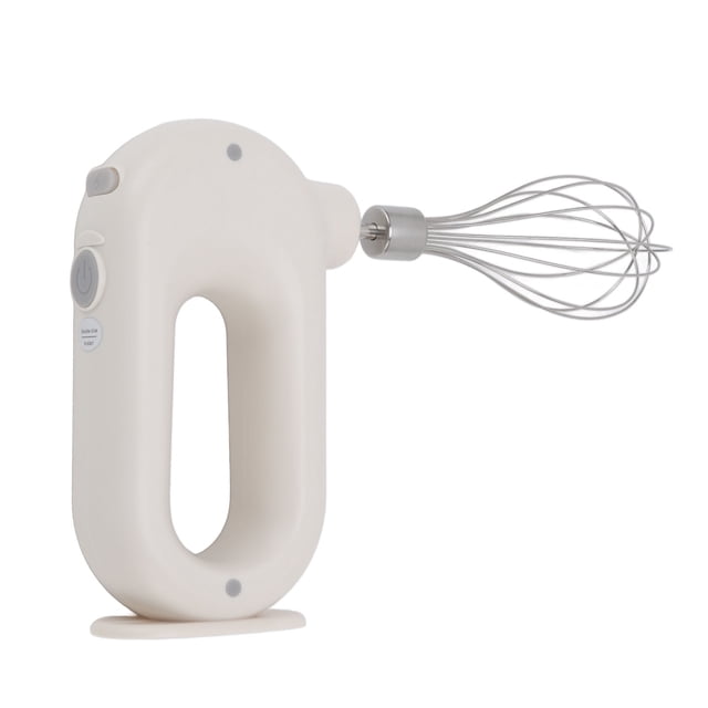 Electric Hand Mixer, Slip Proof Handle Design Battery Power Handheld Frother Whisk Foam Maker for Cappuccino Frappe Hot Chocolate