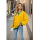 thumbnail image 2 of Camisetas de Larga para Mujer Amarillas S, 2 of 8
