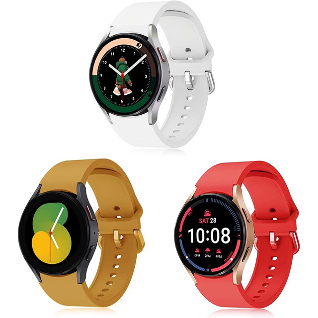 Correas de reloj deportivo de silicona Sailing para Samsung Galaxy Watch 5/4 40 mm 44 mm