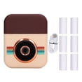 thumbnail image 2 of Cámara Digital Para Niños, Cámara Fotográfica HD Para Niños, Impresión De 2,4 Pulgadas Con 6 Rollos De Papel De Impresión Para Niños ANGGREK Kids Camera, 2 of 8
