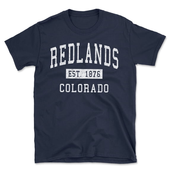 Redlands Colorado Classic Established Men's Cotton T-Shirt