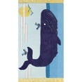 thumbnail image 1 of Novogratz ATTICATC-2BLU4060 4 x 6 ft. Attic-2 Rectangle Rug - Blue, 1 of 2