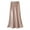 Pink, variant on sunsanly Women High Waist Midi Skirt Smooth Satin A-Line Fishtail Skirt Hip Wrapped Solid Color Large Hem Skirt Workwear