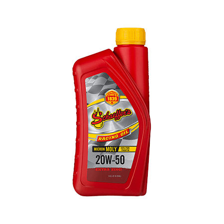 Schaeffer's Oil 191 Micron Moly SAE 20W-50 Racing Oil w/ Extra Zinc - 1 Quart
