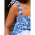 thumbnail image 3 of Women  Sleeveless Plaid Casual Tank Top, Lightweight Summer Blouse For Daily Life, 3 of 4