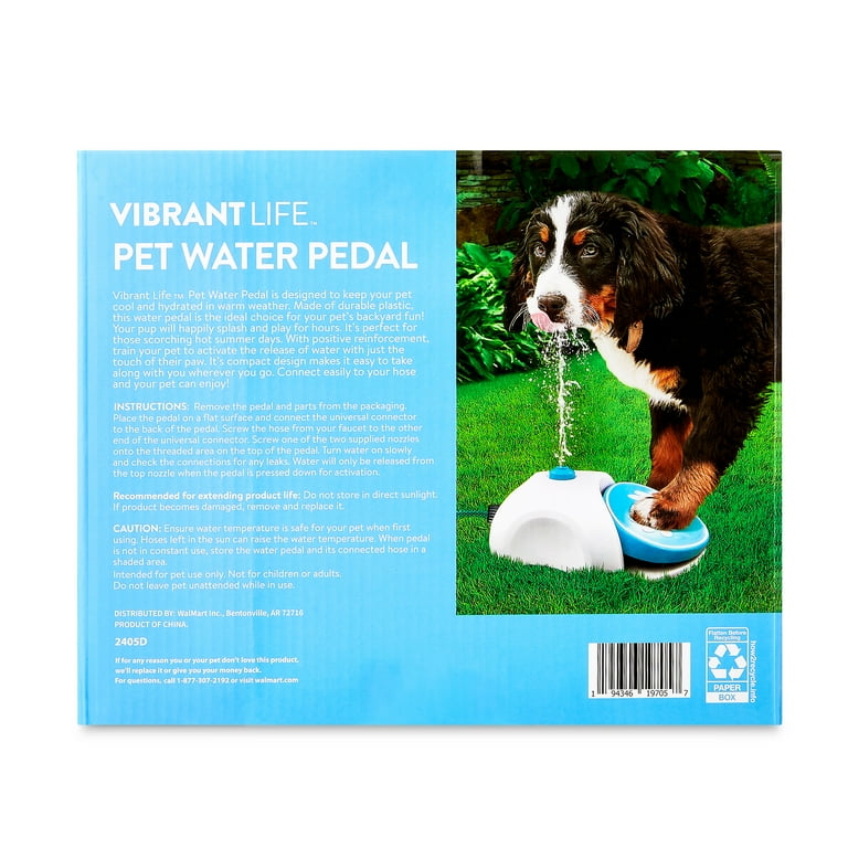 Vibrant Life Pet Water Pedal