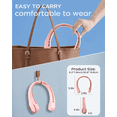thumbnail image 7 of Neck Fan, Portable Fan, Hands Free Bladeless Fan, Rechargeable Personal Fan, 5200mAh, 360Â° Cooling, 3 Speeds Adjustable, 7 of 7