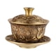 thumbnail image 4 of Juego de tazas de té y café de latón con tapa, vaso para beber, juego de taza de té y platillo, taza para beber y platillo para bebidas, restaurantes,, 4 of 8
