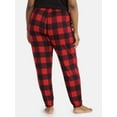 thumbnail image 4 of Joyspun Women's Hacci Knit Jogger Sleep Pants, 29” Inseam, Sizes XS to 3X, 4 of 5