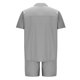 thumbnail image 3 of Mens Camisas Casual Color Sólido Bolsillo Cordón Shorts Set, Manga Corta Turndown Collar Camisa para la Primavera Y el Verano, 3 of 5