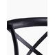 thumbnail image 5 of Silla de comedor Madera Crossback Tradition Rattan Negro, 5 of 9