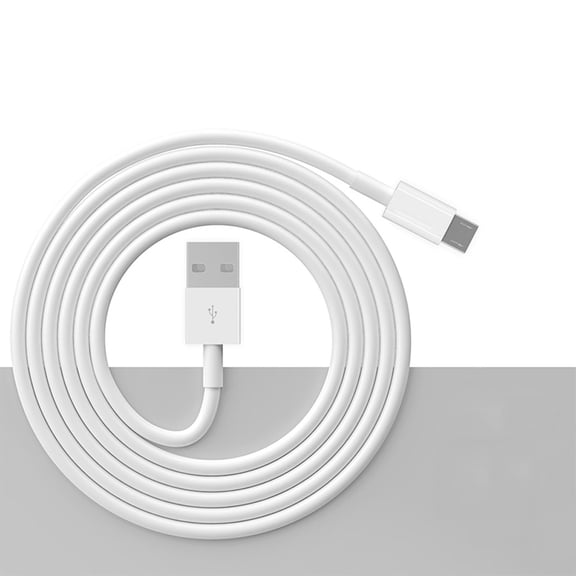 axGear Micro USB Cables High Speed USB 2.0 A Male to Micro USB White 10Ft 3M
