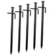 thumbnail image 1 of 5pcs clavijas de tienda estacas de metal para jardín, clavijas de tierra para acampar, ganchos, herramientas al aire libre Baoblaze Estacas de acero, 1 of 8