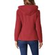thumbnail image 3 of Abrigo Duffle con Cierre Frontal para Mujeres Inspire Chic, Capucha, Corto, S, Rojo, 3 of 6