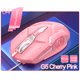 thumbnail image 4 of Kuymtek Ratón para juegos con cable G5 6 botones 3500 DPI Ratones con luz RGB para computadora USB (rosa), 4 of 7