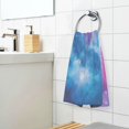 thumbnail image 3 of Yayeee 100% Cotton Hand Towels for Bathroom 16" x 28" Soft Absorbent Kitchen Towel, Galaxy Pattern, 3 of 7