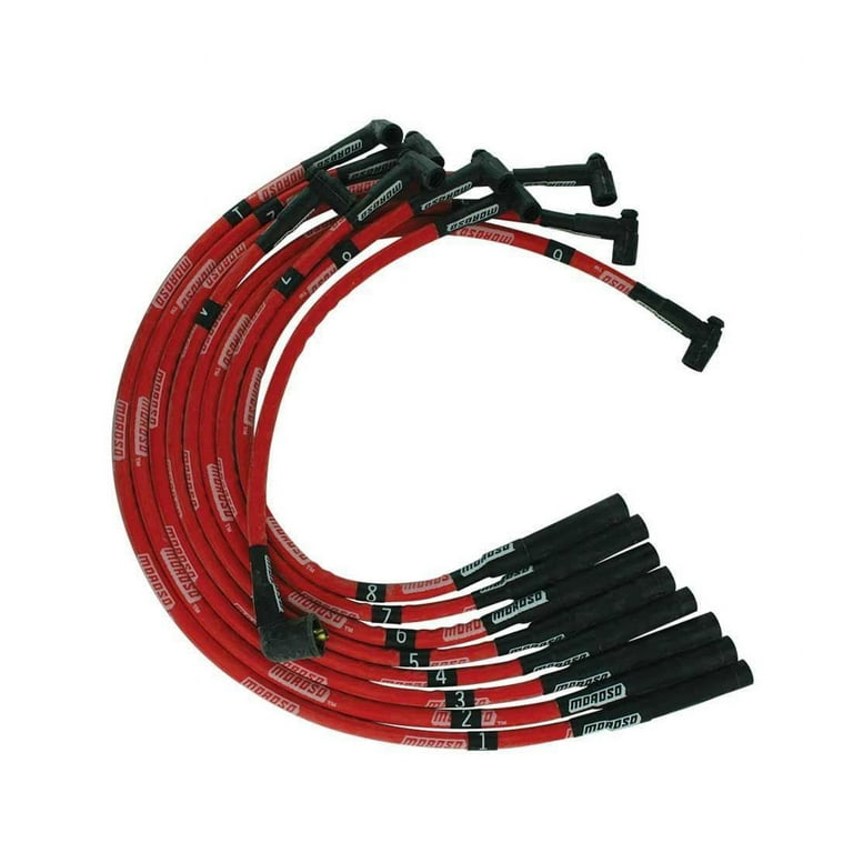 Moroso Ultra Plug Wire Set SBM 273-360 Red Moroso Ultra Plug Wire Set SBM 273-360 Red