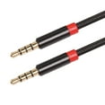 thumbnail image 1 of MesaSe 3.5mm Prise Cuivre PVC Câble Audio Casque Voiture MP3 aux Rallonge Câble Fil, 1 of 7