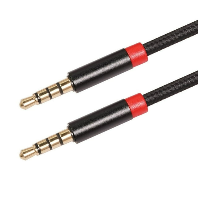 MesaSe 3.5mm Prise Cuivre PVC Câble Audio Casque Voiture MP3 aux Rallonge Câble Fil