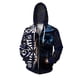 thumbnail image 2 of Sudadera con capucha con cremallera y estampado de ballena y espantapájaros para hombre, sudadera con estampado 3D de gato, perro y animal, sudaderas informales holgadas de manga larga, 2 of 4