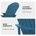 thumbnail image 3 of WINSOON Outdoor Rocking Chair,Adirondack Rocking Chair-Navy, 3 of 7