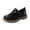 AB711 Black, variant on Hollow Out Sandals For Toddler Girls Solid Color Close Toe Soft Soles Flat Sandals Comfortable Soft Little Kids Holiday Play Street Shoes Brown Size 3-3.5 Years