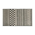 thumbnail image 4 of Upgrade Your Kitchen Decor with Non-Slip Black Boho Kitchen Rug Set - Black & White 2-Piece Mats, Easy to Wash, Perfect for Floors, 4 of 7