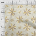 thumbnail image 2 of oneOone Cotton Jersey Yellow Fabric Asian Block Sewing Craft Projects Fabric Prints By Yard 58 Inch Wide, 2 of 4