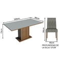 thumbnail image 3 of Juego de Comedor con Mesa y 6 Sillas Madesa Renata MNS, 3 of 8
