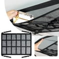 thumbnail image 2 of Car Ceiling Roof Interior Cargo Net Storage Bag Organizer Mesh Large Pocket, 2 of 8