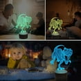 thumbnail image 4 of YSITIAN Dinosaur Night Light, Ammonite T Rex 3D Lamp 16 Colors Changing Night Lights for Kids E1116-475, 4 of 7