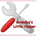 thumbnail image 2 of CafePress - Grandpa's Little Helper Infant Bodysuit - Baby Light Bodysuit, Size Newborn - 24 Months, 2 of 4