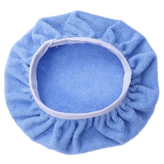 CATIEBYE 5-Pack Microfiber Applicator Bonnets for Car Detailing, Wax, Glaze, Sealant, Polishing and Cleaning Pad Cover Set
