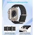 thumbnail image 4 of Correa de reloj MoKo Ocean Band compatible con Apple Watch Ultra 2, 4 of 9