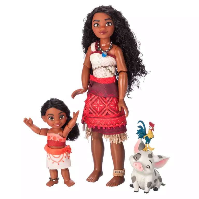 Moana 2 Moana,Simea, Pua & Hei Hei Doll Set - Walmart.com