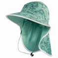 thumbnail image 1 of Gorro de sol para niños FARMER'S DEFENSE Dino UPF 50+, ajuste ajustable, 1 of 1
