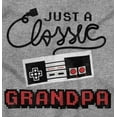 thumbnail image 2 of Just a Classic Grandpa Video Gamer Men's Big & Tall Graphic Hoodie Brisco Brands 2X, 2 of 5