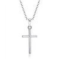 Cross Pendant Necklace Cross Necklace Stainless Steel Cross Necklace Mens Cross Necklace Womens Cross Necklace