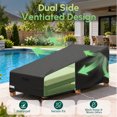 thumbnail image 6 of MR. COVER Chaise Lounge Cover, Patio Furniture Covers, Patio Lounge Chair Cover Waterproof and UV Resistant, 600D Heavy Duty Outdoor Furniture Covers with Air Vent 2 Pack, 70"L x 32"W x 32"H, 6 of 10