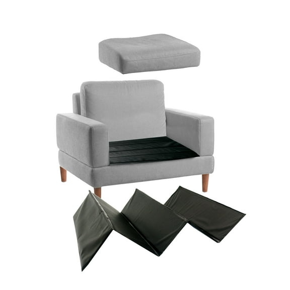 LAMINET Deluxe Adjustable Furniture Fix Sagging Cushion Seat Saver - Armchair/Recliner - 17" L x 22" W (PSCS22-FBM)