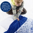 thumbnail image 2 of DreamsBe Dinosaur Sleeping Bag Glow in The Dark Dino Slumber Bag for Boys, 2 of 7