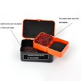 thumbnail image 4 of 4pcs Double-Layer Fishing Live Bait Box w/ Rope Earthworm Red Worms Storage Case, 4 of 6