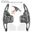 thumbnail image 2 of Steering Wheel Paddle Shifter Extensions For BMW F15 F25 F30 F31, 2 of 12