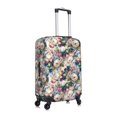 thumbnail image 6 of Salouo Colorful Flowers Pattern Travel Dust-proof Suitcase Cover, Softside Suitcase Protector Luggage Cover Protector for 18-32inch ,Not Included Suitcase, 6 of 8