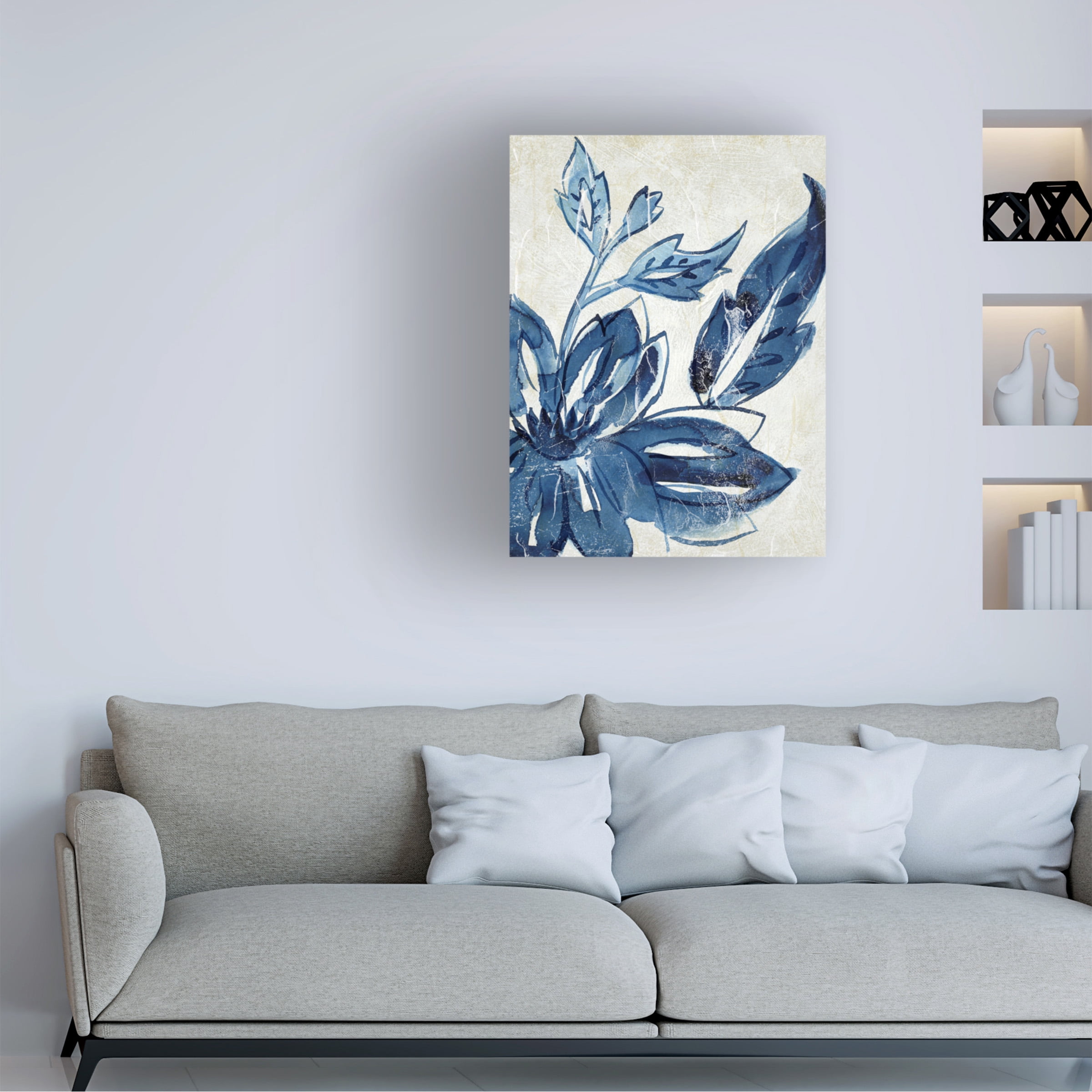 Chariklia Zarris 'Porcelain Sample III' Canvas Art
