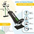 thumbnail image 4 of Total Gym APEX G5 Home Fitness Incline Weight Trainer Equipment w/ 10 Resistance Levels, 4 of 12