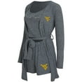 thumbnail image 2 of Women's Concepts Sport Gray West Virginia Mountaineers Rigor Three-Piece Tank, Short & Robe Set, 2 of 5