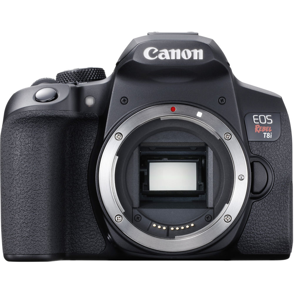 Canon EOS Rebel T8i DSLR Camera (Body Only) (3924C001) + 64GB Memory Card + Charger + LPE17 Battery + Card Reader + Corel Photo Software + Case + Flex Tripod + HDMI Cable + Hand Strap + More - image 2 of 8
