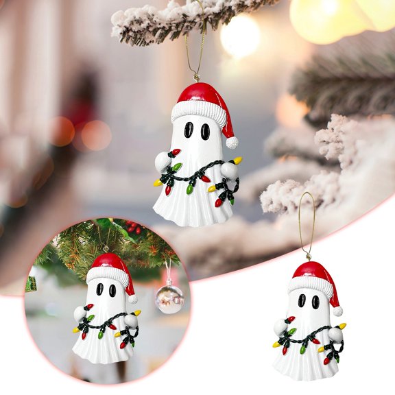 BotaniNest Halloween Decorations Christmas Christmas Ornaments Christmas Tree Ornaments Christmas Hat Ornaments 3D Ornaments Christmas